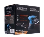 Slefuitor excentric, Kraft&Dele KD1667-Z, 12000 rpm, 1200W