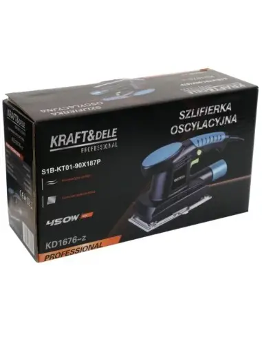 Slefuitor orbital, Kraft&Dele KD1676-Z, 11000 rpm, 450W, 1,5 kg