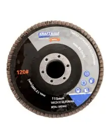 Set 10 discuri pentru slefuit, Kraft&Dele, KD964, 115mm, P120