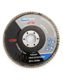 Set 10 discuri pentru slefuit, Kraft&Dele KD968, P100, 125mm
