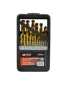 Set burghie, AWTools AW42325, HSS-G, 1.0-13.0 mm, 25 buc