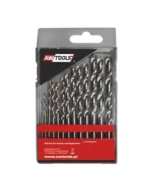 Set burghie metal, AWTools AW41201, 1.5-6.5 mm, 13 buc