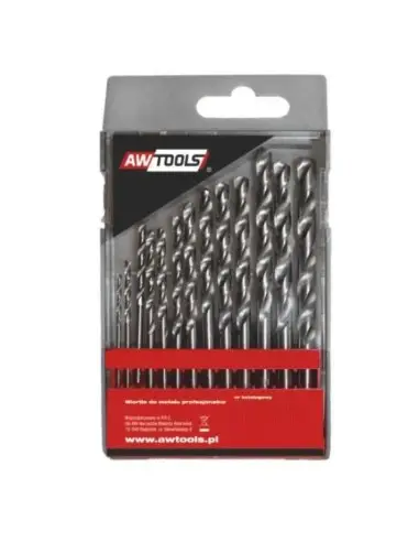 Set burghie metal, AWTools AW41202, 2.5-8mm, 13 buc Set burghie metal, AWTools AW41202, 2.5-8mm, 13 buc