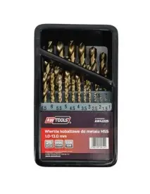 Set burghie metal, AWTools AW42225, HSS-Co, 1-13mm, 25 buc