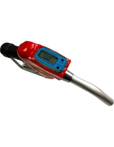 Pistol pentru alimentare combustibil, Verke V80205, 0-60 l/min, ecran LCD