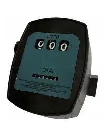 Debitmetru pompa combustibil, Verke V80210, analog, 3 cifre