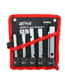 Set chei tubulare, AWTools AW18050, 8-17mm, 6 piese