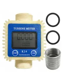 Debitmetru pompa combustibil, Verke V80214, electronic, 1"