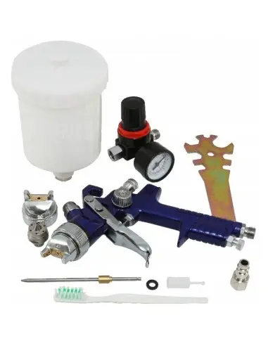 Pistol pentru vopsit, Verke V81294, 2 duze, 600 ml