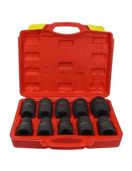 Set 10 chei tubulare, Verke V39465, de impact, 1", 17-41 mm