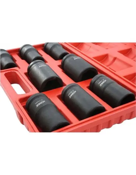 Set 8 chei tubulare, Verke V39471, de impact, 3/4", 17-32 mm