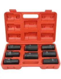 Set 8 chei tubulare, Verke, de impact, 3/4", 17-32 mm, V39471