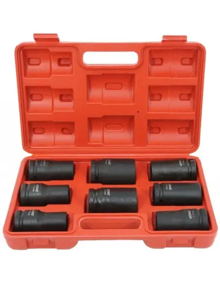 Set 8 chei tubulare, Verke V39471, de impact, 3/4", 17-32 mm