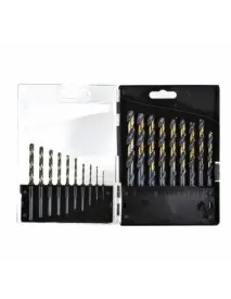 Set burghie metal, AWTools AW42003, HSS M2, 1.0 - 10.0 mm, 19 buc