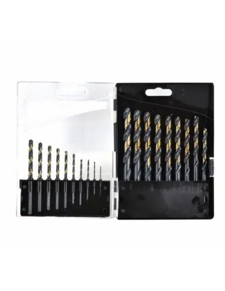 Set burghie metal, AWTools AW42003, HSS M2, 1.0 - 10.0 mm, 19 buc