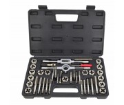 Trusa tarozi si filiere, AWTools AW20415, M3-M12, 40 buc