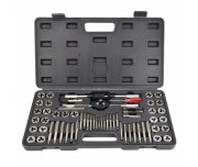 Trusa tarozi si filiere, AWTools AW20418, M3-M12, 60 buc