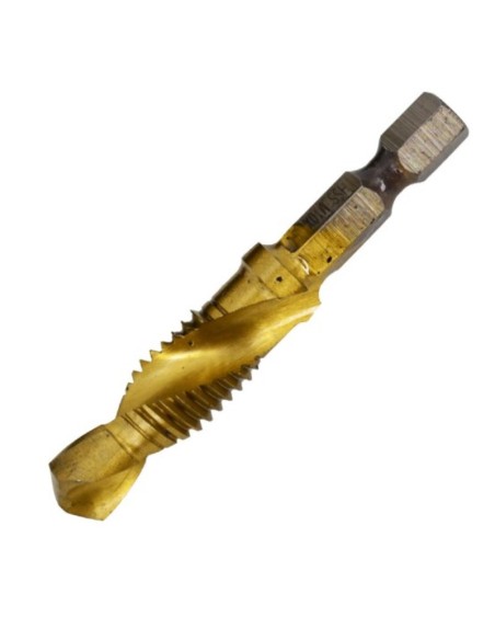 Set burghie, AWTools AW20590, HSS TIN, M3-M10, 7 buc