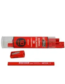 Set 10 creioane pentru tamplarie, AWTools AW29600, 175mm