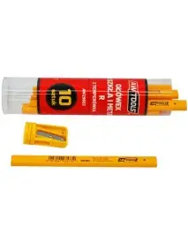 Set 10 creioane pentru sticla, AWTools AW29602, 175mm