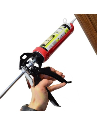 Pistol pentru silicon, AWTools AW13720, 300 ml, cu 3 tije Pistol pentru silicon, AWTools AW13720, 300 ml, cu 3 tije