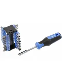 Surubelnita, Hogert HT1S100, capete interschimbabile, 34 de elemente