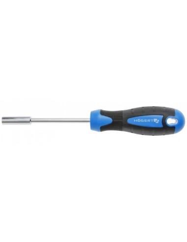 Adaptor magnetic pentru biti, Hogert HT1S201, 1/4", maner din fibra de sticla Adaptor magnetic pentru biti, Hogert HT1S201, 1/4", maner din fibra de sticla