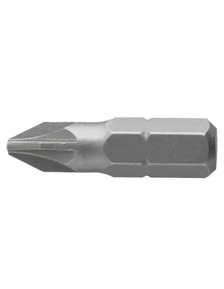 Set 10 biti de surubelnita, Hogert HT1S317, PZ2, 25 mm, otel S2