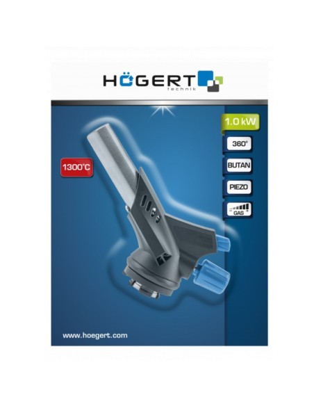 Arzator, Hogert HT2C505, butan, unghi de 360°