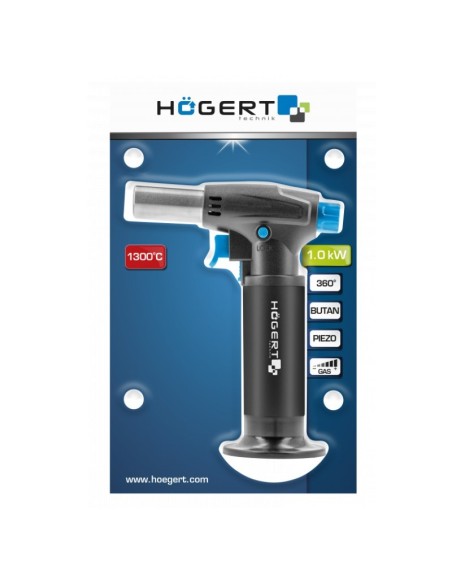 Arzator, Hogert HT2C509, butan, cu rezervor, 15 ml