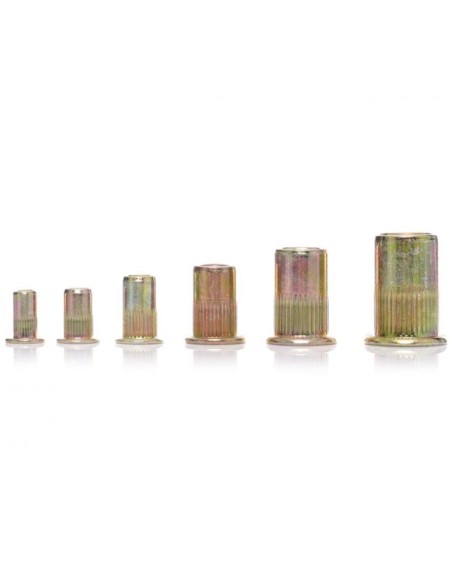 Set piulite nituibile, Kraft&Dele KD10486, 300 buc, M3-M10