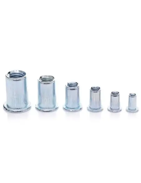 Set piulite nituibile, Kraft&Dele KD10486, 300 buc, M3-M10