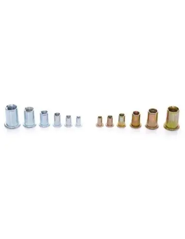Set piulite nituibile, Kraft&Dele KD10486, 300 buc, M3-M10