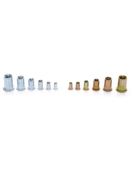 Set piulite nituibile, Kraft&Dele KD10486, 300 buc, M3-M10