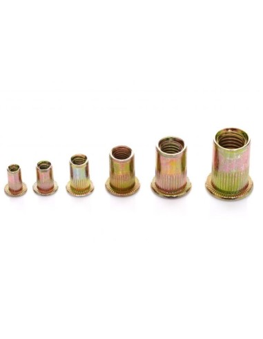 Set piulite nituibile, Kraft&Dele KD10486, 300 buc, M3-M10