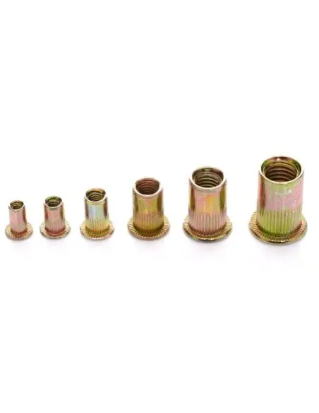 Set piulite nituibile, Kraft&Dele KD10486, 300 buc, M3-M10