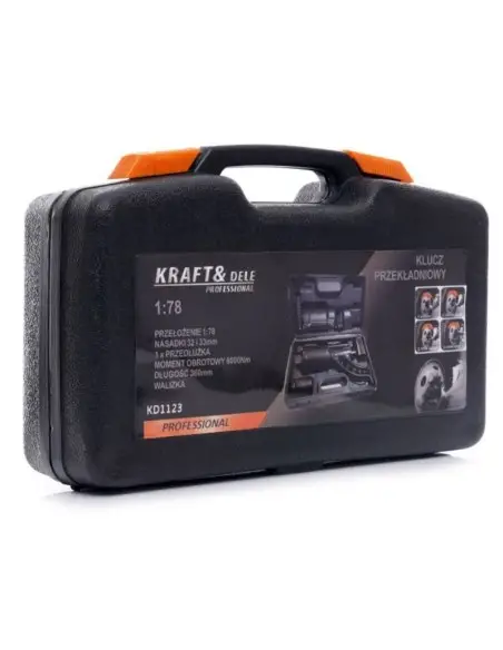 Cheie cu multiplicator forta, Kraft&Dele KD1123, 8000Nm, 1:78 Cheie cu multiplicator forta, Kraft&Dele KD1123, 8000Nm, 1:78