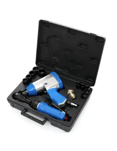Set scule pneumatice, Tagred TA811, 14 piese, cheie de impact 1/2" Set scule pneumatice, Tagred TA811, 14 piese, cheie de impact 1/2"