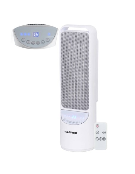 Incalzitor electric, Tagred TA932, rotativ, 2000 W, display LCD