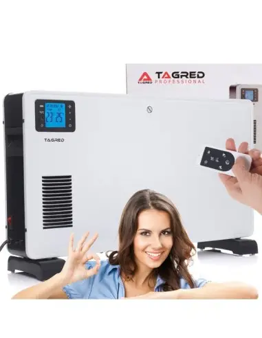 Incalzitor electric, Tagred TA942, 2300W, in 3 trepte, turbo, cu timer