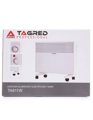Incalzitor electric, Tagred TA911W, 1500 W, pe roti, protectie la supraincalzire Incalzitor electric, Tagred TA911W, 1500 W, pe roti, protectie la supraincalzire