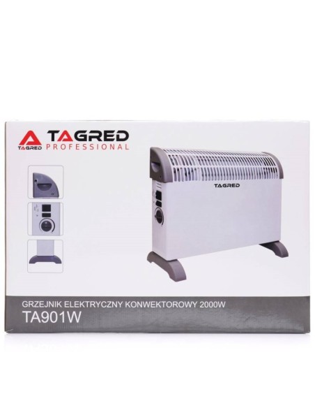 Incalzitor electric, Tagred TA901W, convector, cu termostat, 2000 W, 2.8 kg Incalzitor electric, Tagred TA901W, convector, cu termostat, 2000 W, 2.8 kg