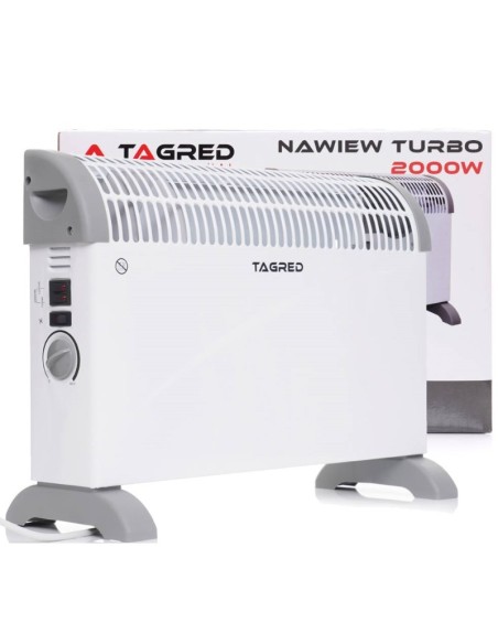 Incalzitor electric, Tagred TA901W, convector, cu termostat, 2000 W, 2.8 kg Incalzitor electric, Tagred TA901W, convector, cu termostat, 2000 W, 2.8 kg