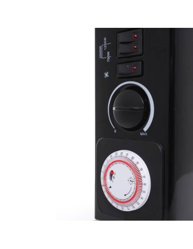 Incalzitor electric, Tagred TA903, cu timer, 2000 w, suflare turbo, 220-240 V