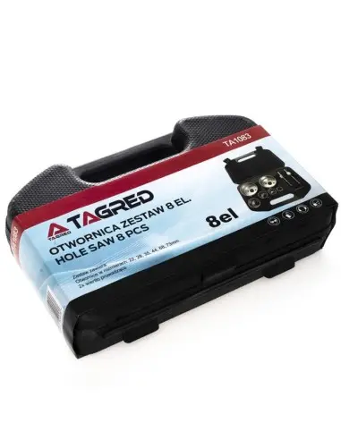 Set carote, Tagred TA1083, 22-73 mm, 1500 rpm, 9 buc