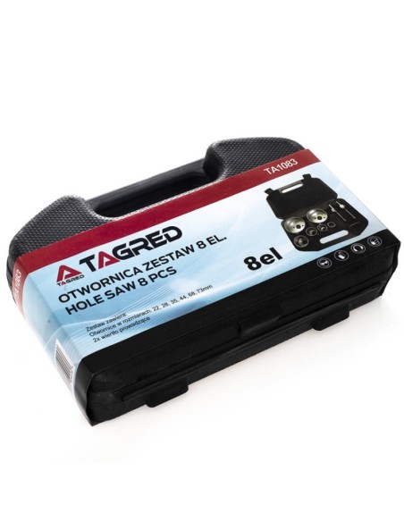 Set carote, Tagred TA1083, 22-73 mm, 1500 rpm, 9 buc