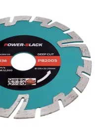 Disc diamantat, Tagred PB2005, 22,2 x 125 mm, 12200 rpm, 80 m/s