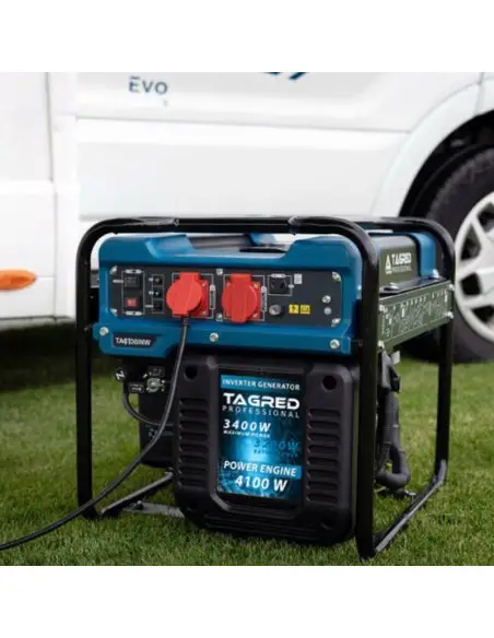 Generator de curent, Tagred TA4100INW, 3400 W, 15 l, 96 dB, invertor