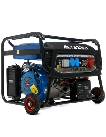 Generator de curent, Tagred TA6500GWX, 6500W, monofazat/trifazat, 230V/400V Generator de curent, Tagred TA6500GWX, 6500W, monofazat/trifazat, 230V/400V