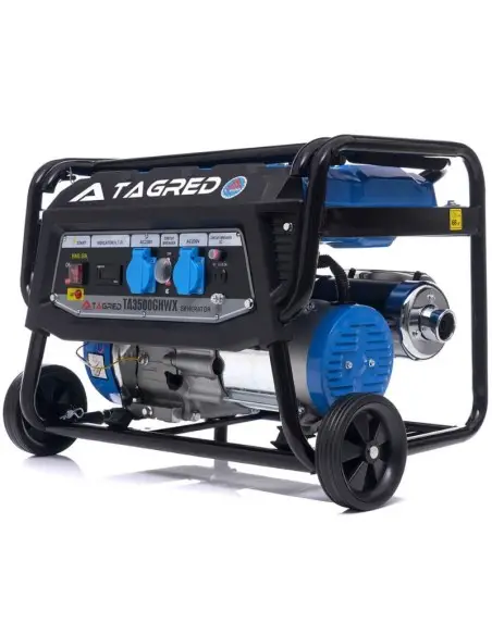Generator de curent, Tagred TA3500GHWX, portabil, monofazat, 3500W, 230V AC, 7,5 CP Generator de curent, Tagred TA3500GHWX, portabil, monofazat, 3500W, 230V AC, 7,5 CP
